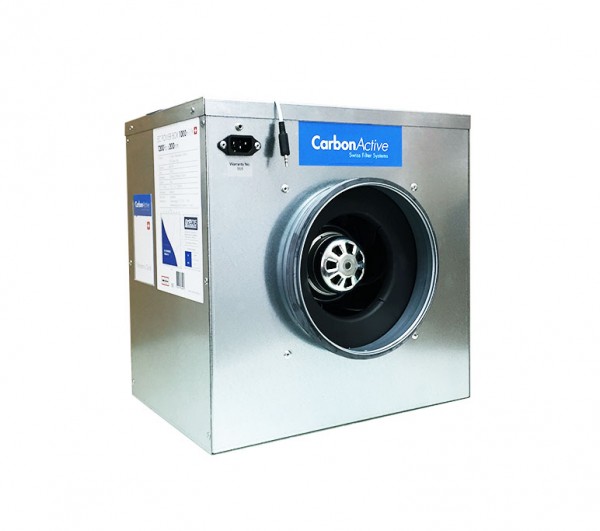 CarbonActive EC Silent Box 750m³/h 200mm mit Drehzahlregler