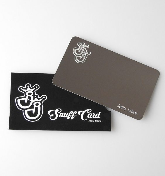 Jelly Joker Edelstahl-Snuffcard im Kreditkartenformat